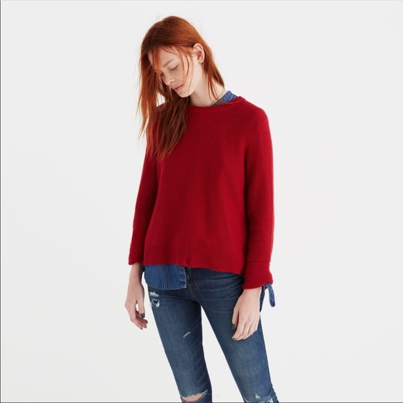 Madewell Backroad Button-back Sweater- SZ Small - Picture 2 of 5